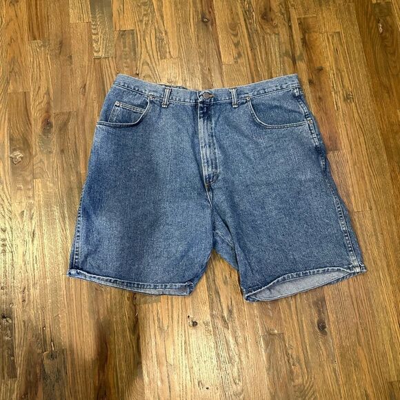 Wrangler Silver edition Jean shorts 42. 100% cotton made I. The USA - Picture 6 of 11